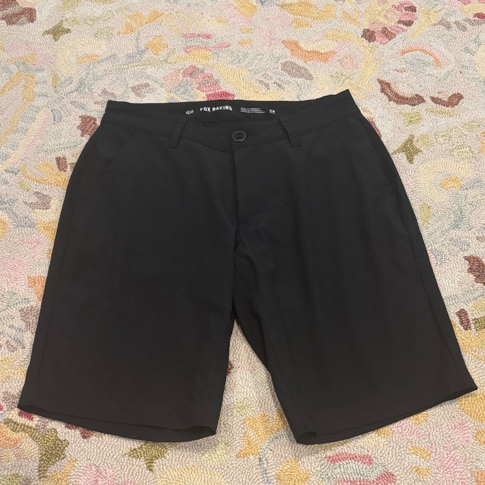 Fox Men's Black Racing Shorts